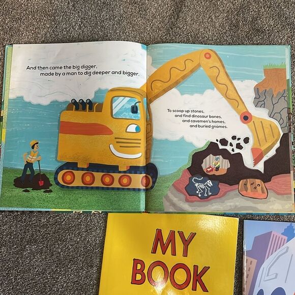 Lot of 9 truck, trains, and car books - Pixar cars, Thomas the Train, go dog go - Picture 3 of 16